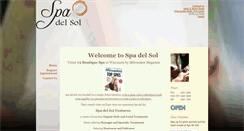 Desktop Screenshot of dellsspa.com
